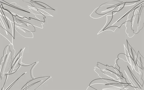 Abstract Autumn background with the space for text. Stock Illustration