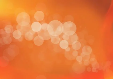 Abstract Autumn Bokeh Background Stock Illustration