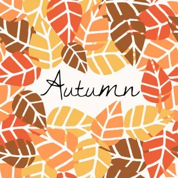 Abstract Autumn Design Stock-Illustration