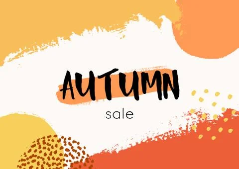 Abstract Autumn Design Stock Illustration