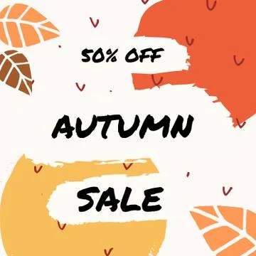 Abstract Autumn Design Stock Illustration