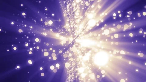 Abstract azure motion particles. Video stock 71652766
