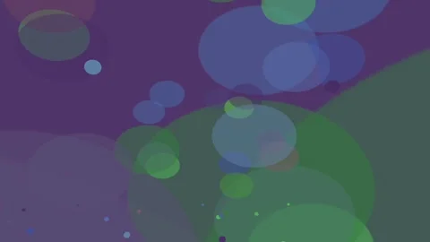 Abstract B Roll - Lofi Spheres - Color Changing Stock Footage 289417080