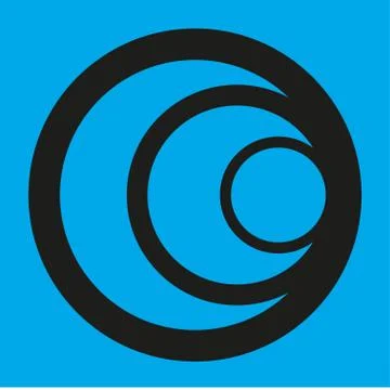 Abstract bacgkround with circles. Vector design element Stock Illustration