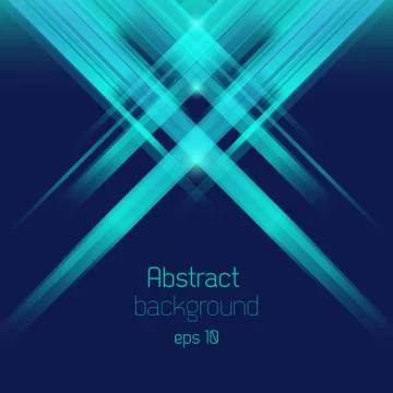 Abstract bacground with rays Stock Illustration