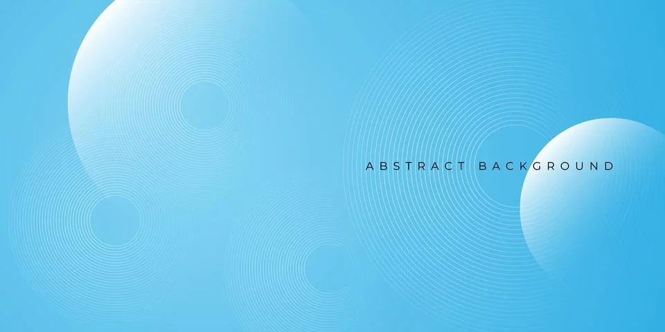 Abstract backdrop blue modern background with circle elements. Digital tech.. Stock Illustration
