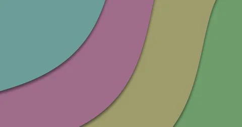 Abstract backdrop concept with 3d layers Stock Illustration