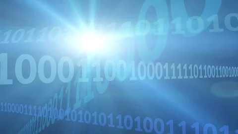 Abstract backdrop of digital information, programming and cyberspace. Stock Footage 71896341