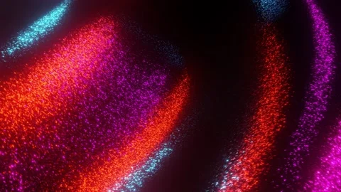 Abstract Backdrop With Glitter Wavy Effect Stock Footage 213177985