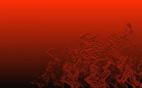 Abstract backdrop graphic in bold orange Stock Illustration