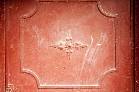 Abstract backdrop of metallic old wall Stock Photos