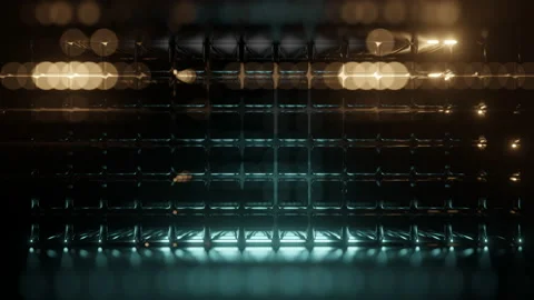 Abstract Backdrop With Reflections  And Flashes Stock Footage 149321938