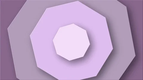 Abstract Backdrop With Rotating Octagons Stock Footage 128291966