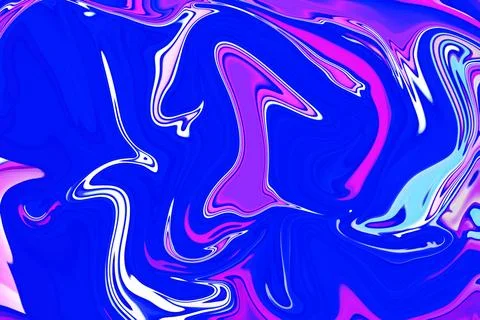 Abstract backdrop with swirling paint effect liquid acrylic artwork that fl.. Stock Illustration