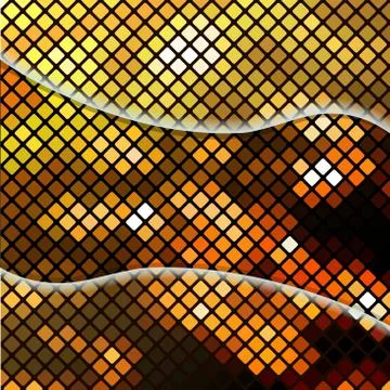 Abstract backgrond with mosaic. Stock Illustration