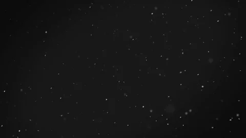 Abstract backgrond with white floating bokeh particles Stock Footage 83739174