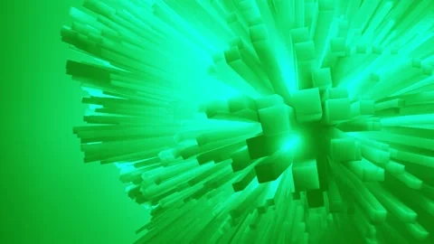 Abstract background 3D animation with light - loop Видео 169939316