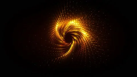 Abstract background 3D animation shiny futuristic object transforming Video stock 206990828