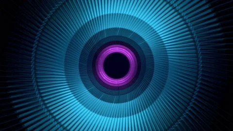 Abstract background 3D animation shiny futuristic object transforming 스톡 동영상 212572490