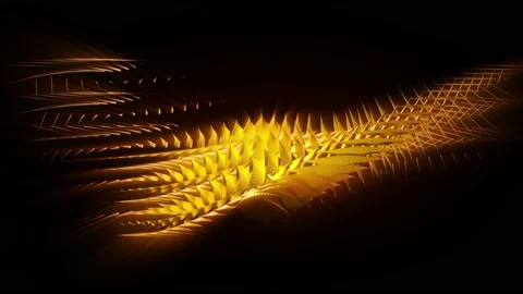 Abstract background 3D animation shiny futuristic object transforming 스톡 동영상 216013840