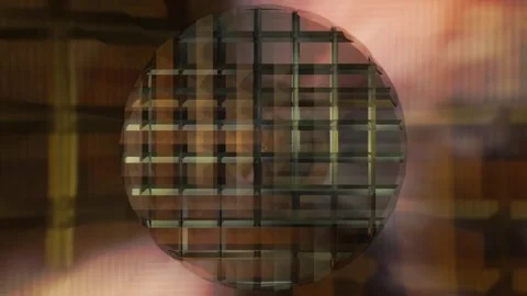 Abstract background 3D animation shiny glass and metal reflective objects Stock Footage 285041801