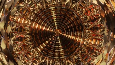 Abstract background 3D animation shiny glass and metal reflective objects 스톡 동영상 306058563