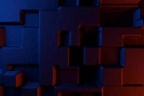 Abstract background. 3D background design. 3D rendering. Stock Illustration