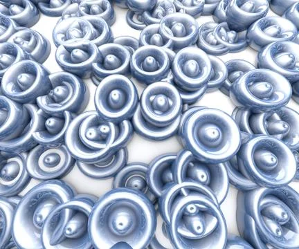 Abstract Background Of 3D Blocks, Cubes, Box, Floor 3D Render Иллюстрация