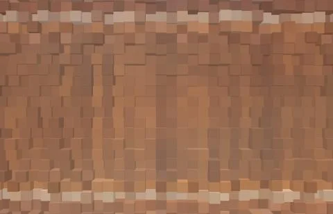 Abstract background of 3d blocks Stock Illustration