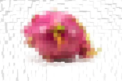 Abstract background of 3d blocks Stock Illustration