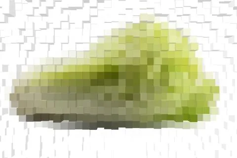 Abstract background of 3d blocks Stock Illustration