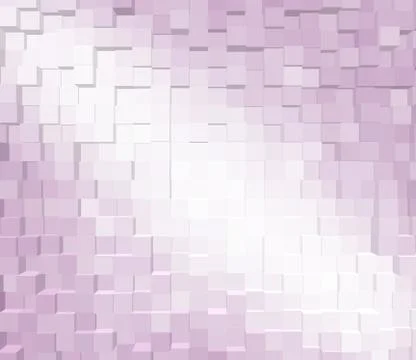 Abstract background of 3d blocks Stock Illustration