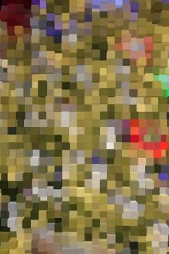 Abstract background of 3d blocks Stock Illustration