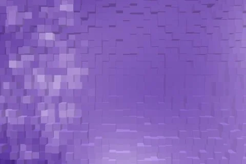 Abstract background of 3d blocks Stock Illustration