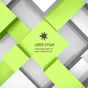 Abstract background of 3d blocks. Vector illustration. Abstract background... Stock Photos