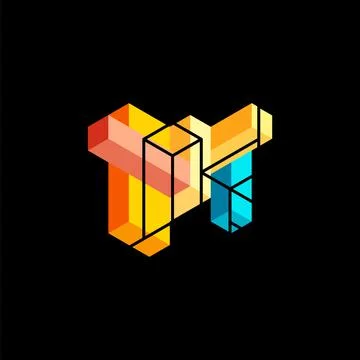 Abstract background. 3d cubes, cubic elements and blocks. Techno or business Illustrazione stock