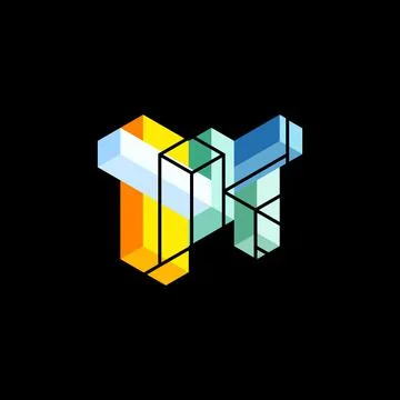 Abstract background. 3d cubes, cubic elements and blocks. Techno or business Illustrazione stock