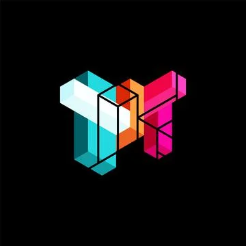 Abstract background. 3d cubes, cubic elements and blocks. Techno or business 스톡 일러스트