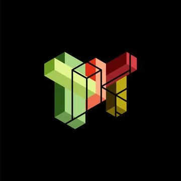 Abstract background. 3d cubes, cubic elements and blocks. Techno or business Illustrazione stock