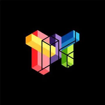 Abstract background. 3d cubes, cubic elements and blocks. Techno or business Stockillustratie