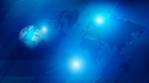 Abstract background 3D globe sphere and dotted world map 003 스톡 일러스트