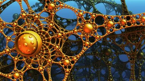 Abstract background 3D Stock Illustration