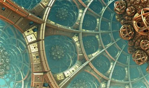 Abstract background 3D Stock Illustration