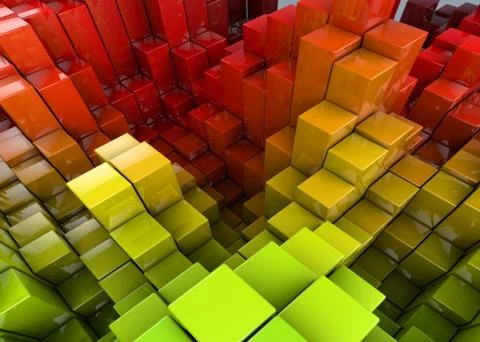 Abstract background - 3D Illustration 스톡 일러스트