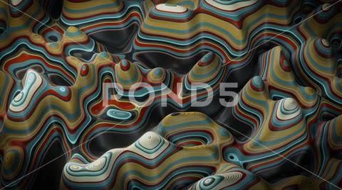 Abstract background - 3D Illustration Stock Illustration