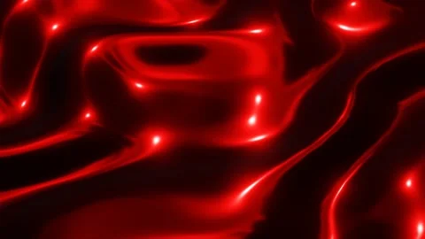 Abstract background 3D illustration, liquid red Stock Footage 145761194