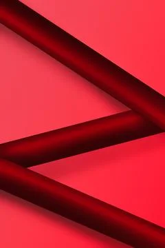 Abstract background with 3d lines	 Stock Illustration