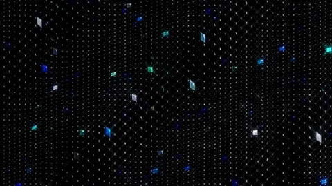 Abstract background 3D lines multicolor texture.Background makes animation Stock-Footage 205189276