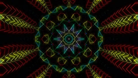 Abstract background 3D lines multicolor texture.Background makes animation Video stock 210564156