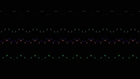 Abstract background 3D lines multicolor texture.Background makes animation Video stock 218613962